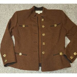 VTG Sz 4 Women's St. John Collection By Marie Gray Knit Blazer